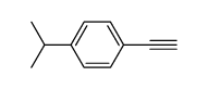1-乙炔-4-异丙基苯结构式