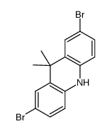 2,7-dibromo-9,9-dimethylacridan structure