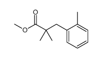 Methyl 2,2-Dimethyl-3-(O-Tolyl)Propanoate Structure