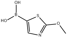 2-Methoxythiazole-5-boronic acid Structure