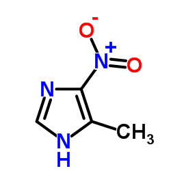 4-甲基-5-硝基咪唑结构式