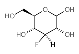 3-氟-3-脱氧-D-葡萄糖结构式