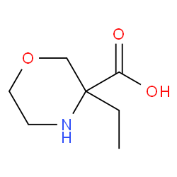 3-乙基吗啉-3-甲酸图片