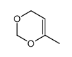 6-methyl-4H-1,3-dioxine结构式