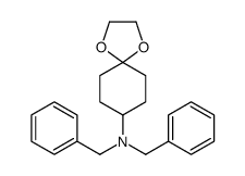 N,N-二苄基-1,4-二噁螺[4.5]-8-癸胺结构式