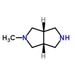 顺式-2-甲基六氢吡咯并[3,4-c]吡咯结构式