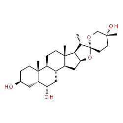 (25R)-5β-Spirostane-3β,6α,25-triol picture