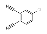 1,2-Benzenedicarbonitrile, 4-chloro- Structure