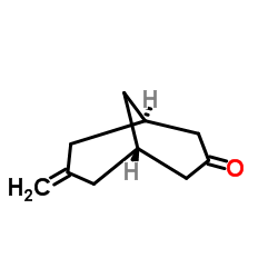 7-亚甲基双环[3.3.1]壬-3-酮结构式