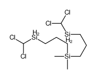 bis[3-(dichloromethylsilyl)propyl]-dimethylsilane Structure