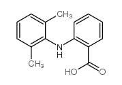 2-(2,6-二甲基苯氨基)-苯甲酸结构式