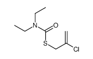 S-(2-chloroprop-2-enyl) N,N-diethylcarbamothioate结构式