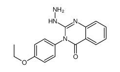 3-(4-ethoxyphenyl)-2-hydrazinylquinazolin-4-one Structure