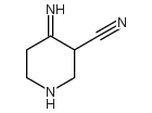 3-氰基-4-亚氨基哌啶结构式