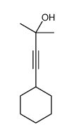 4-cyclohexyl-2-methylbut-3-yn-2-ol Structure