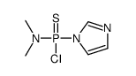 N-[chloro(imidazol-1-yl)phosphinothioyl]-N-methylmethanamine Structure