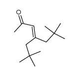 4-(2,2-dimethyl-propyl)-6,6-dimethyl-hept-3-en-2-one Structure