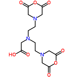 DiethylenetriaMinepentaacetic Dianhydride Structure