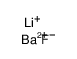 lithium,barium(2+),trifluoride Structure