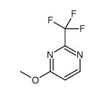 4-Methoxy-2-(trifluoromethyl)pyrimidine Structure