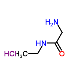 N-乙基甘氨酰胺盐酸盐结构式