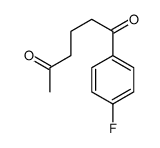 1-(4-fluorophenyl)hexane-1,5-dione Structure