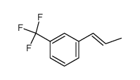 1-(1-propenyl)-3-(trifluoromethyl)benzene结构式