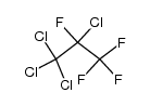 1,1,1,2-tetrachloro-2,3,3,3-tetrafluoropropane结构式
