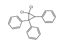 1,1-dichloro-2,2,3-triphenylcyclopropane Structure