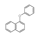 1-phenoxynaphthalene Structure