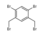 1,5-dibromo-2,4-bis(bromomethyl)benzene Structure