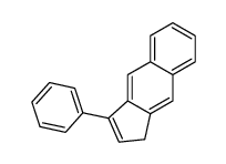 3-phenyl-1H-cyclopenta[b]naphthalene结构式