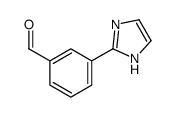 3-(1H-IMIDAZOL-2-YL)-BENZALDEHYDE Structure
