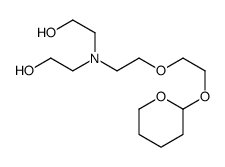 2-[2-hydroxyethyl-[2-[2-(oxan-2-yloxy)ethoxy]ethyl]amino]ethanol Structure