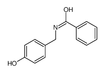 N-[(4-hydroxyphenyl)methyl]benzamide Structure