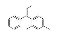 (Z)-1,3,5-trimethyl-2-(1-phenylprop-1-enyl)benzene结构式