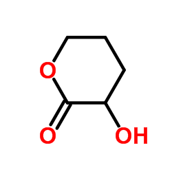 3-羟基四氢-2H-吡喃-2-酮结构式