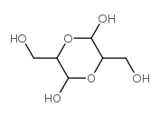 DL-甘油醛, 二聚体结构式