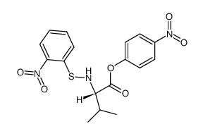 -Val-p-nitrophenylester Structure