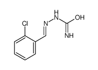 [(2-chlorophenyl)methylideneamino]urea Structure