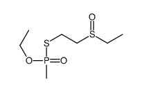 1-[ethoxy(methyl)phosphoryl]sulfanyl-2-ethylsulfinylethane结构式