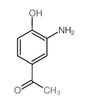 1-(3-amino-4-hydroxyphenyl)ethanone Structure