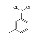 dichloro-(3-methylphenyl)phosphane结构式