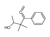 3,3-dimethyl-4-phenylhexa-4,5-dien-2-ol结构式