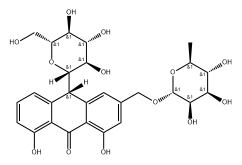 芦荟糖苷A结构式