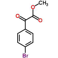 Methyl (4-bromophenyl)(oxo)acetate Structure