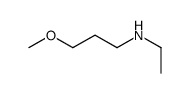 N-ethyl-3-methoxypropan-1-amine Structure