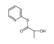 S-pyridin-2-yl (2S)-2-hydroxypropanethioate结构式
