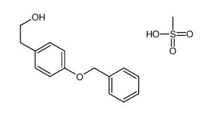 1-苄氧基-4-(2-甲烷磺酰氧基乙基)苯结构式