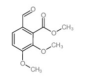 methyl 6-formyl-2,3-dimethoxybenzoate结构式